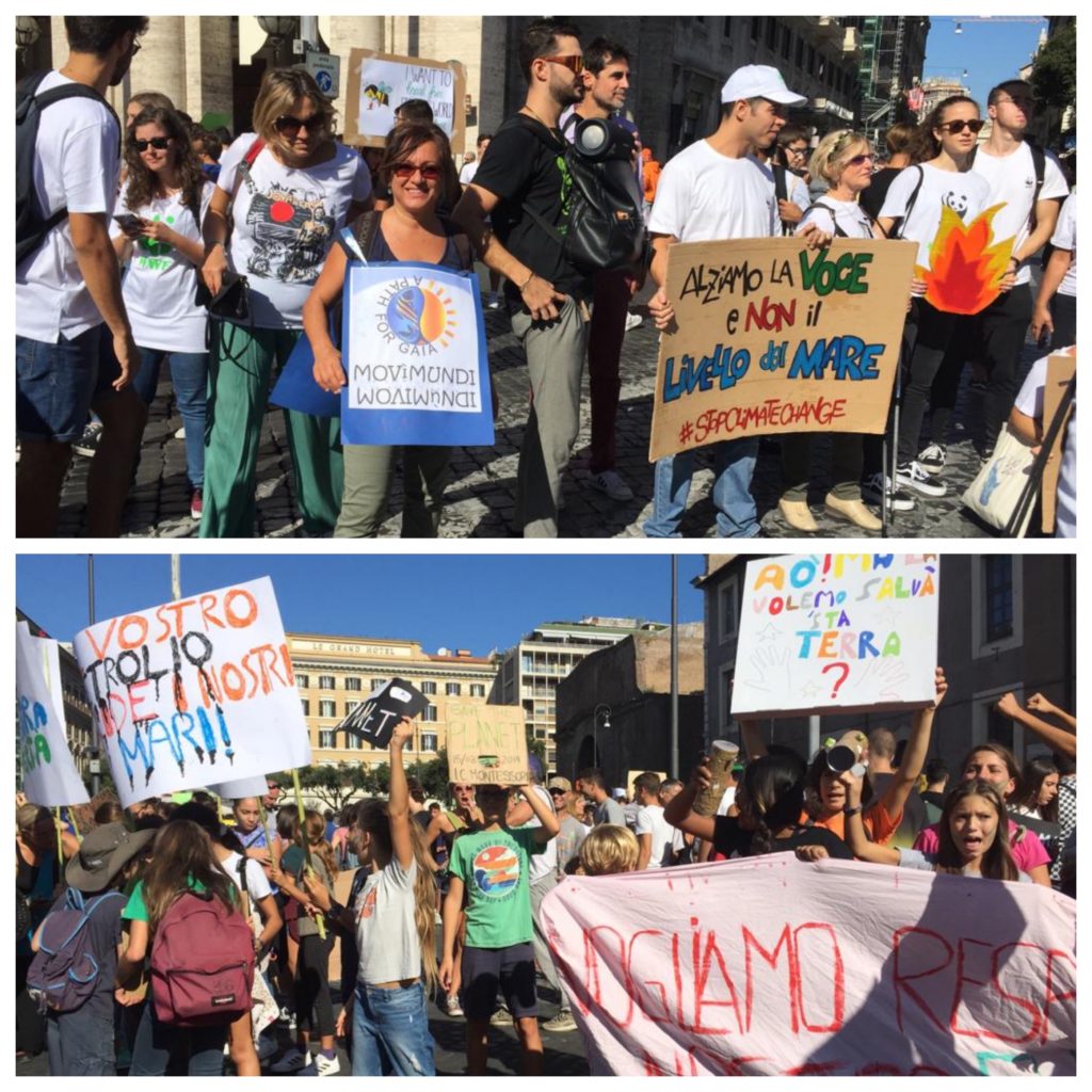 Roma ph. della Manifestazione FridayForFuture