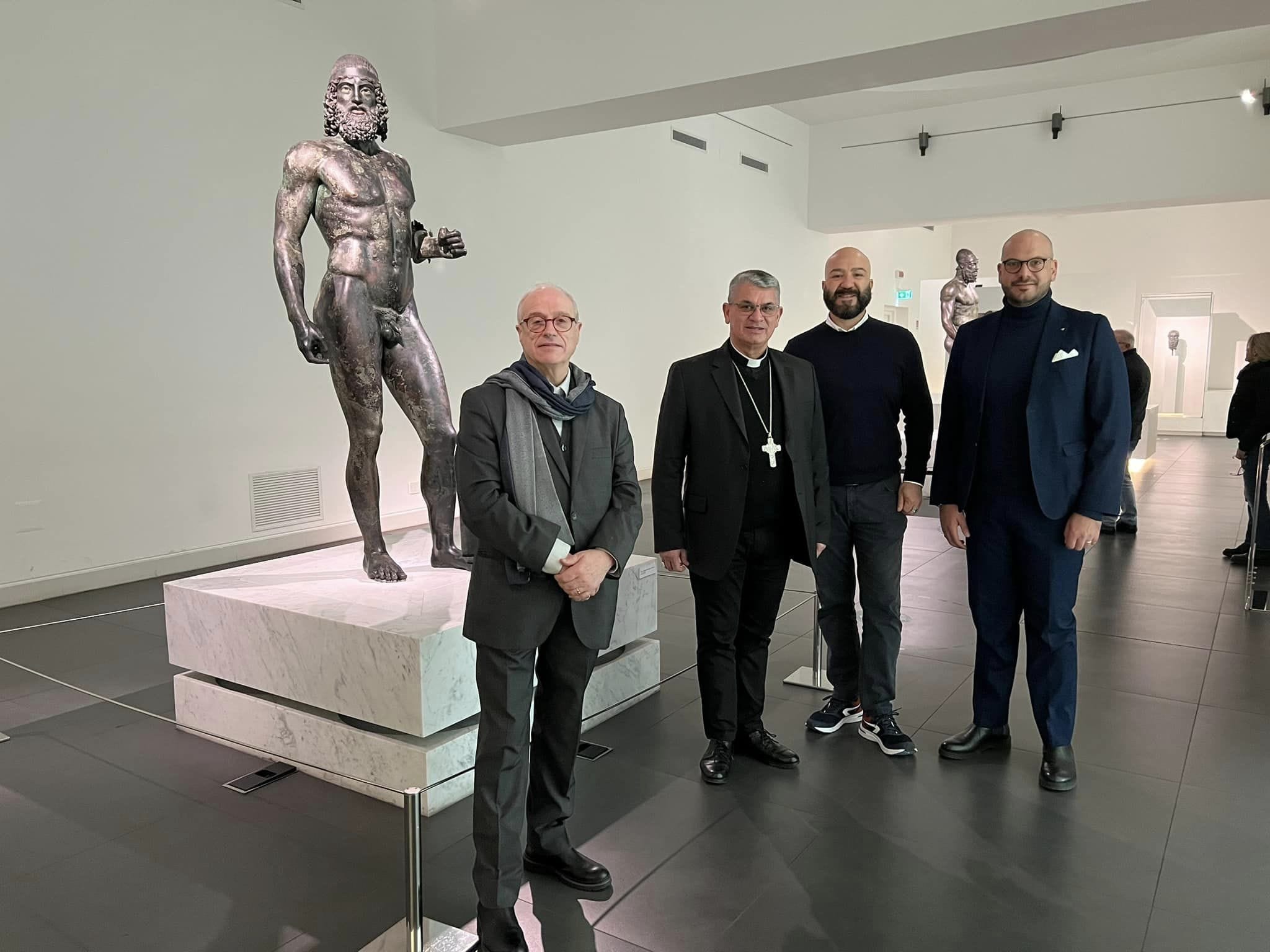 Museo de Reggio Calabria Visita del Obispo de Venezuela Benito Adán Méndez Bracamonte