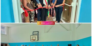 SIDERNO – Inaugurazione palestra Plesso scolastico “G. Pascoli” (Immagini e Video)