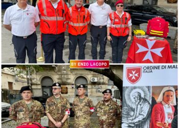 LOCRI – Divulgazione sanitaria in Piazza dei Martiri dei delegati dell’Ordine di Malta (Immagini e Video)