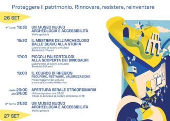 Museo Archeologico Nazionale di Reggio Calabria invita alle GEP Giornate Europee del Patrimonio